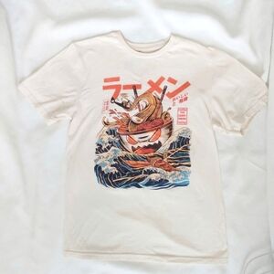 Threadless The great ramen unisex T shirt EUC S